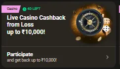 Parimatch cashback casino bonus