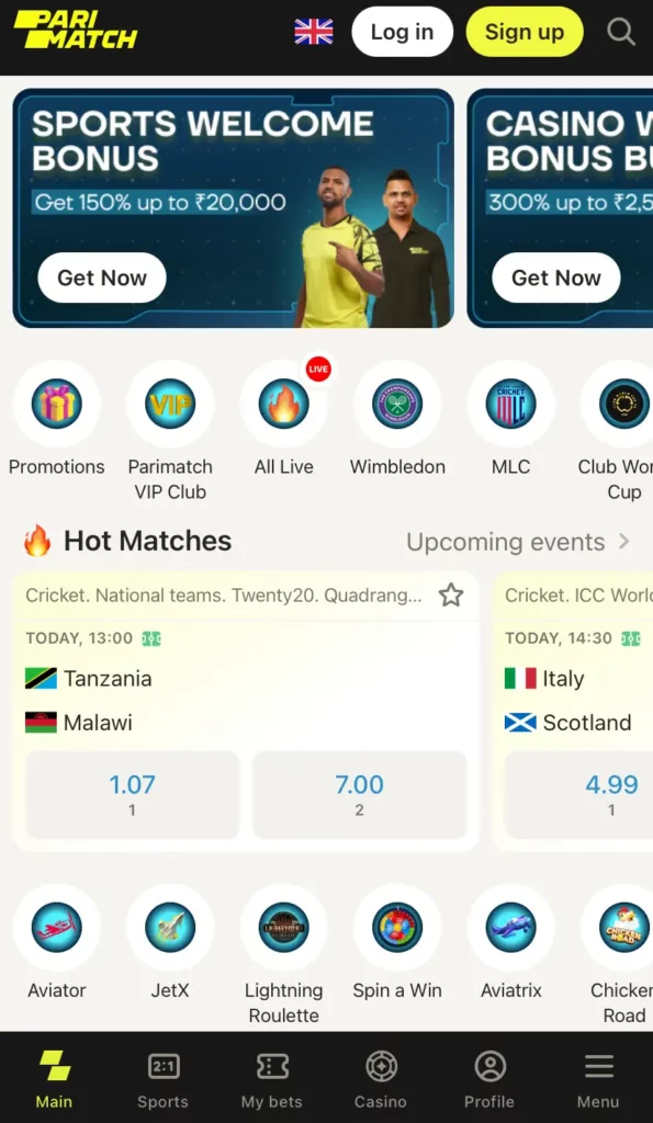 Bet on Cricket