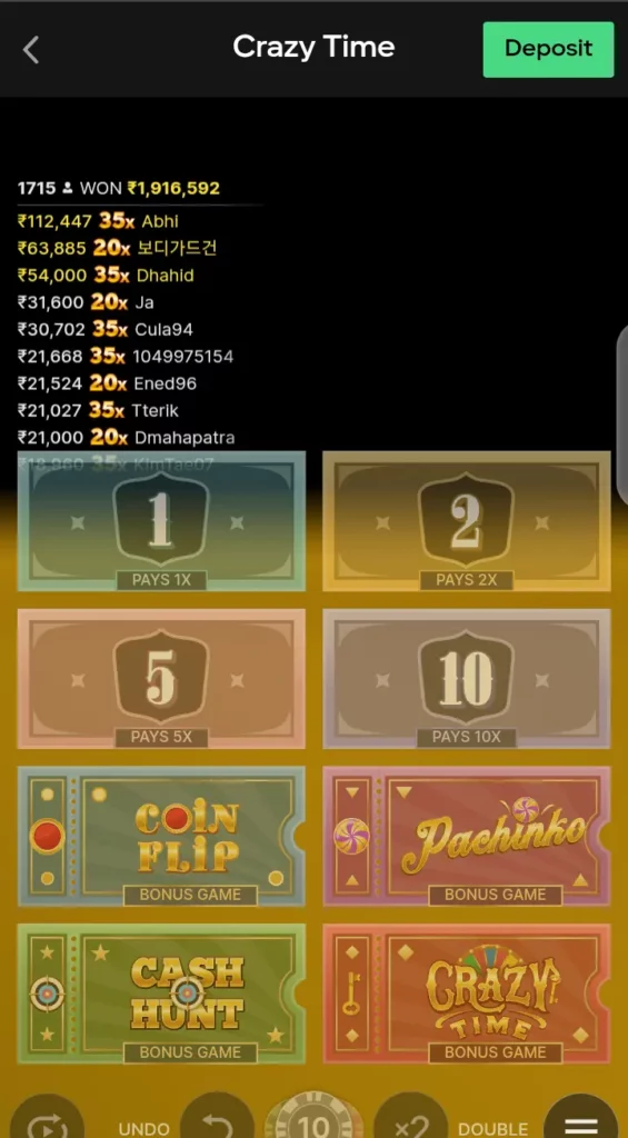 Crazy Time Bonus Rounds