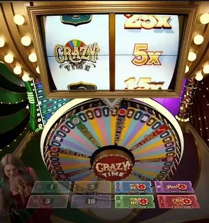 Bet on crazy Time at Parimatch