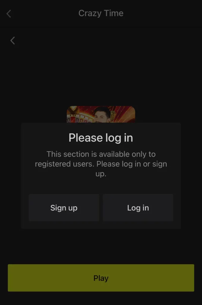 Login at Parimatch to Play Crazy Time