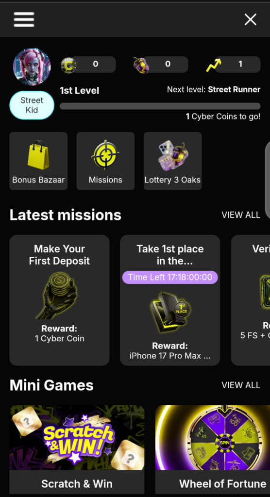 Parimatch loyalty program